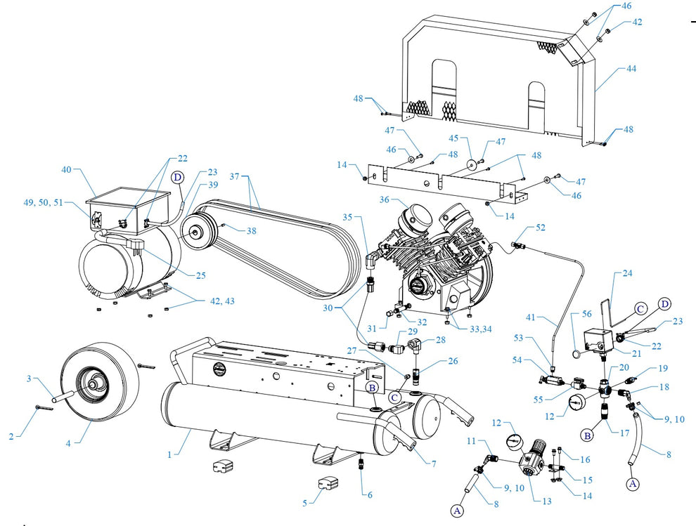 G5A-8P-DCS Assembly Parts By Jenny