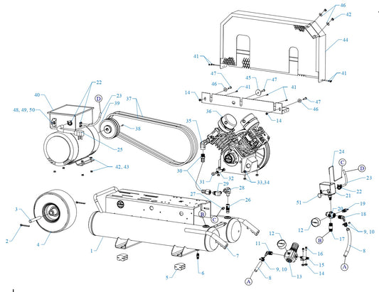 G5A-8P-SSC Assembly Parts By Jenny