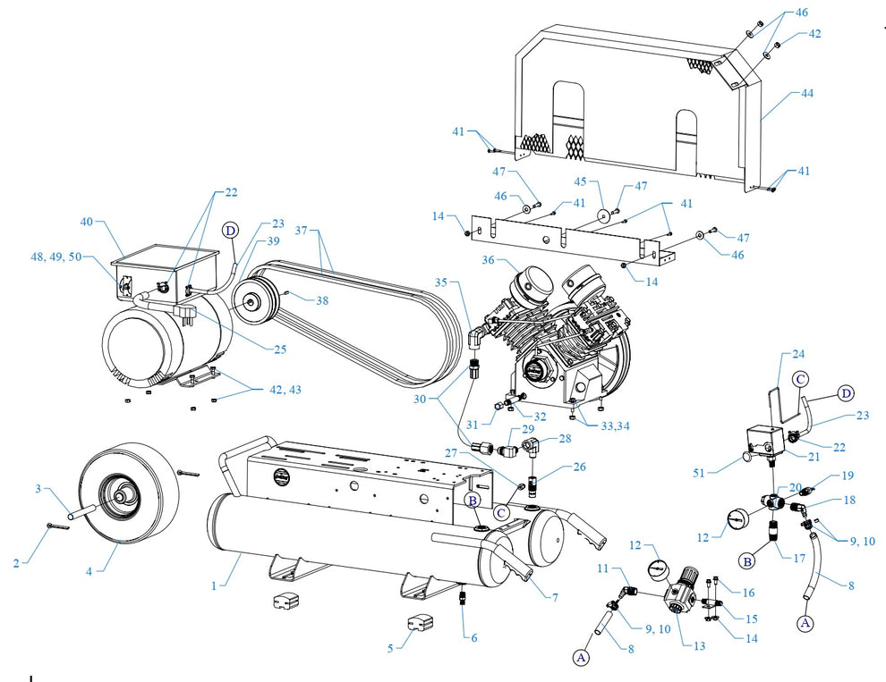 G5A-8P-SSC Assembly Parts By Jenny