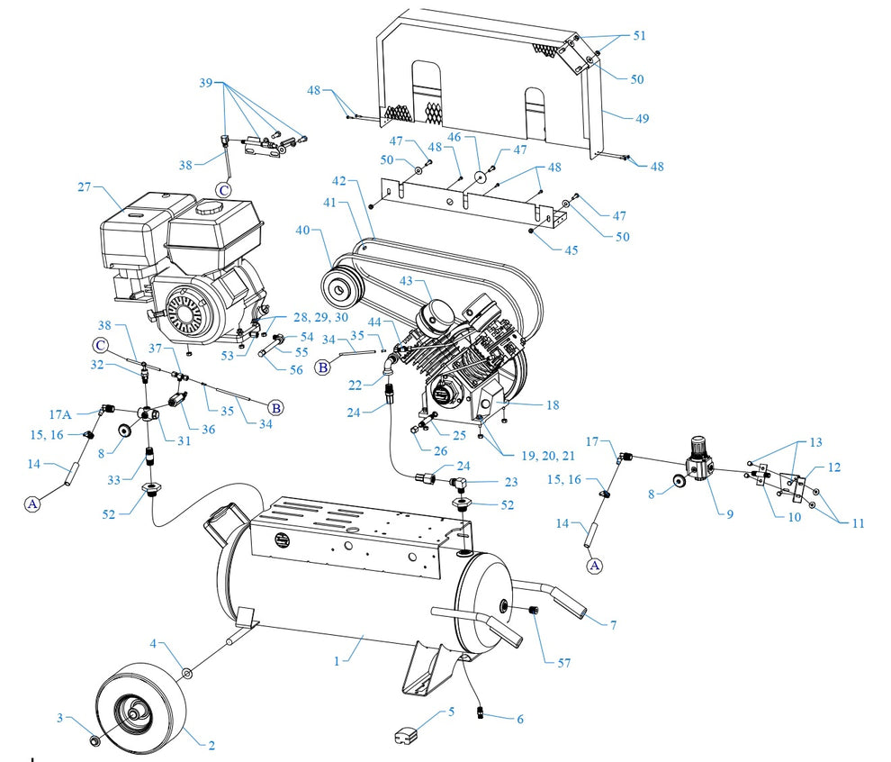 G8HGA-17P-CRC Assembly Parts By Jenny