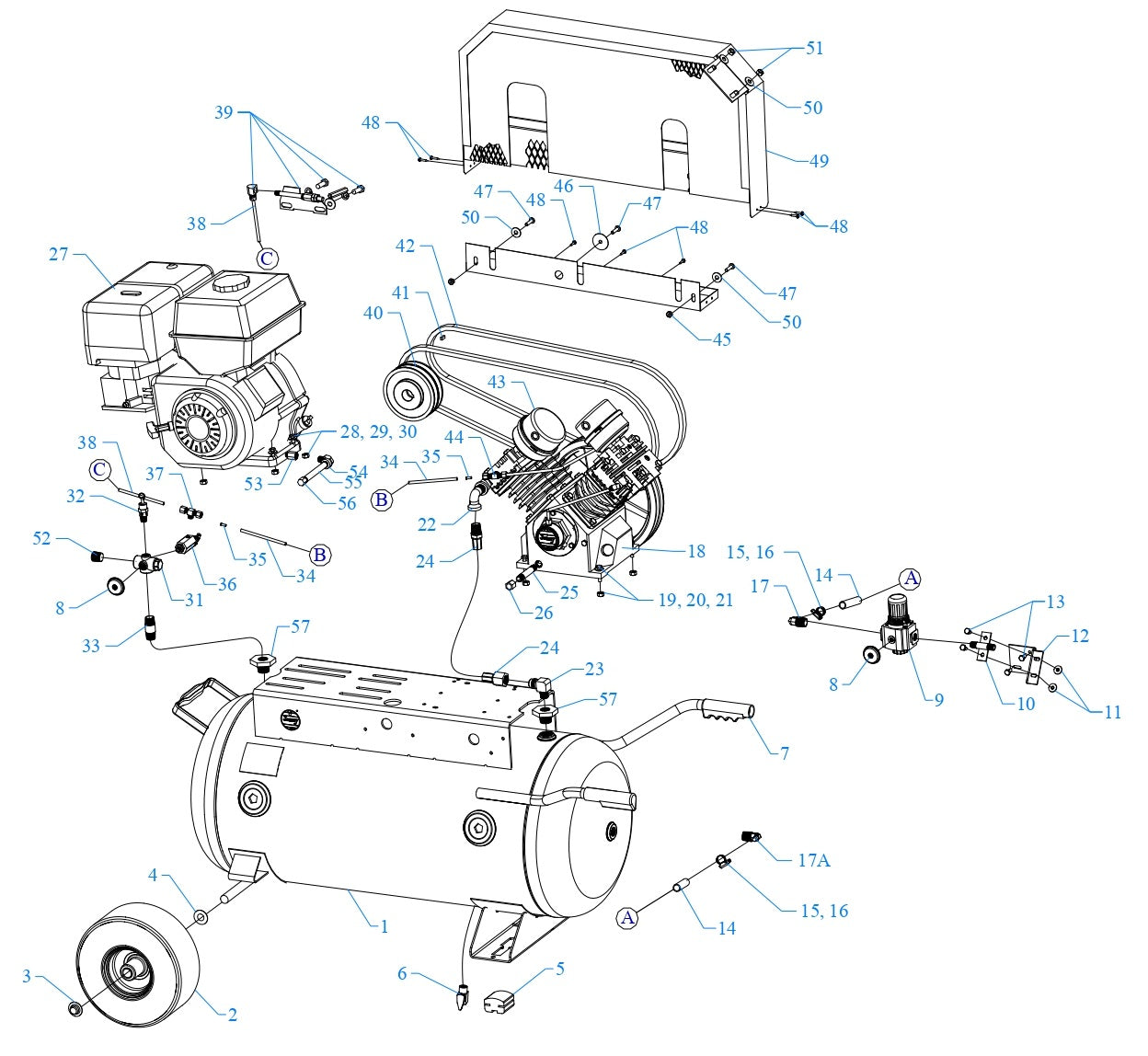 G8HGA-30P-CRC Assembly Parts By Jenny
