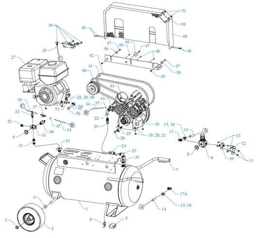G8HGA-30P-CRC Assembly Parts By Jenny