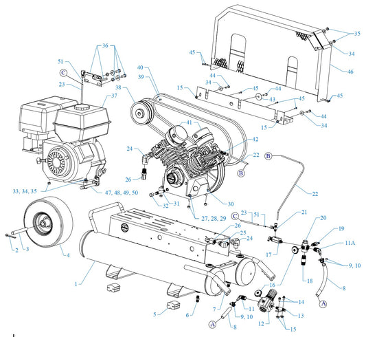 G8HGA-8P-CRC Assembly Parts By Jenny