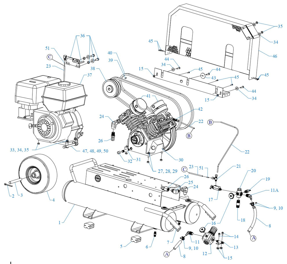 G8HGA-8P-CRC Assembly Parts By Jenny
