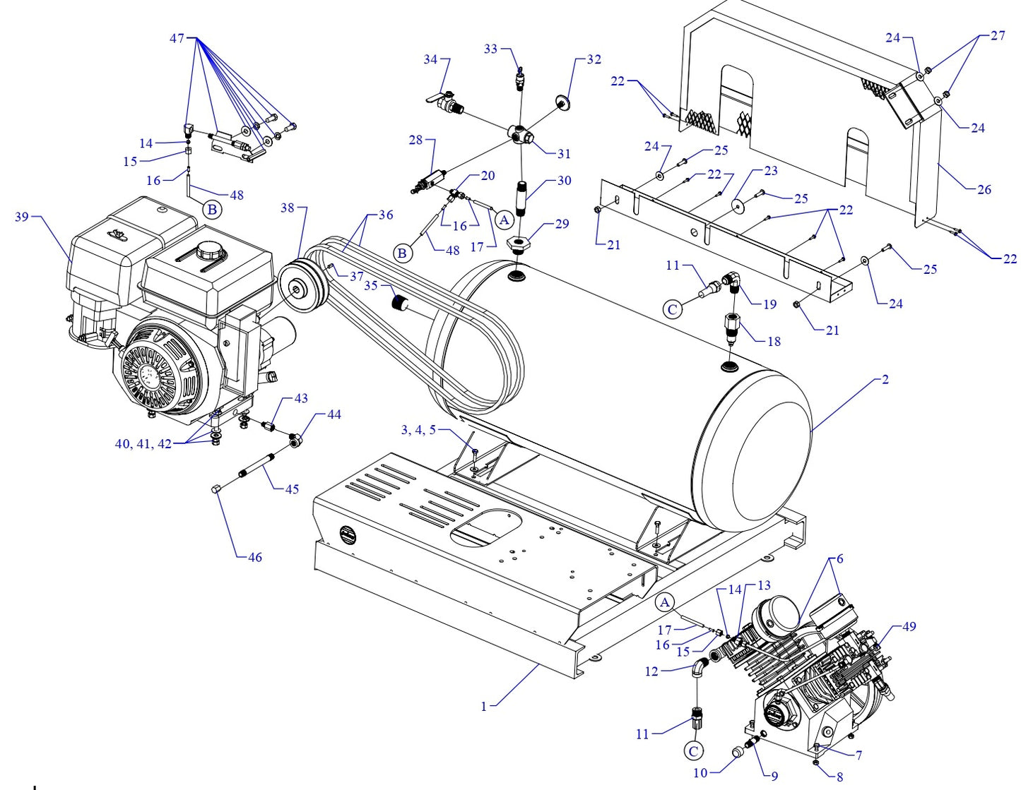 GC11HGA-SM-CRC Assembly Parts By Jenny