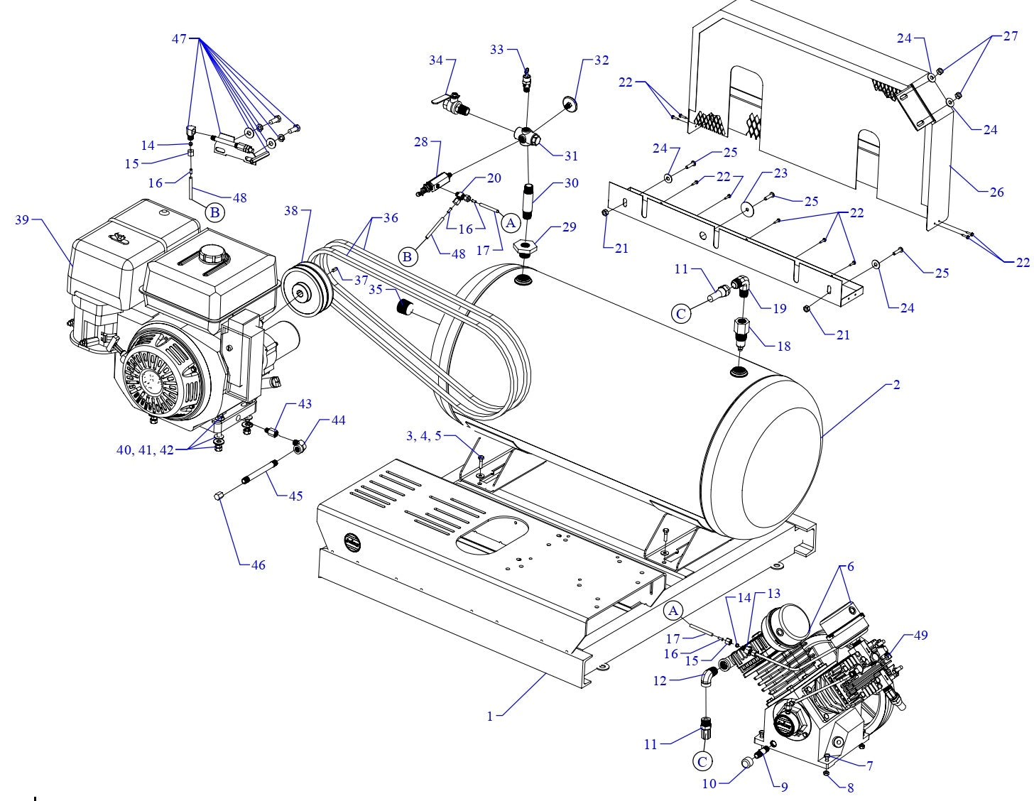 GC11HGA-SM-CRC Assembly Parts By Jenny