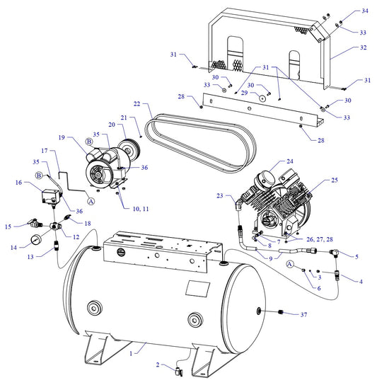 GC2A-60-SSC Single &amp; Three Phase Assembly Parts By Jenny