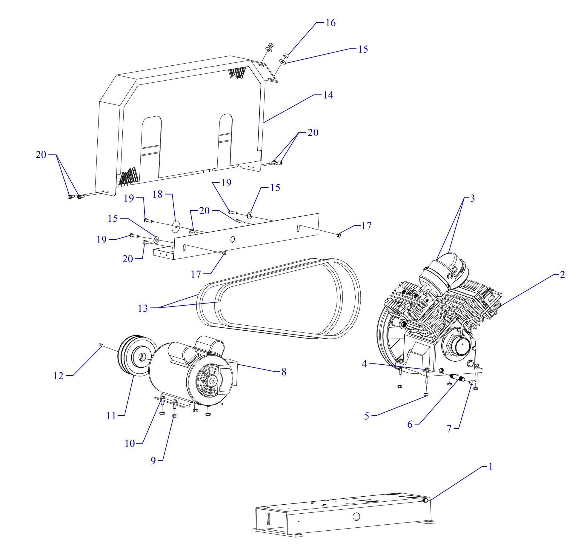 GC2A-B Single And Three Phase Assembly Parts