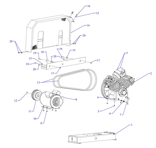 GC2A-B Single And Three Phase Assembly Parts
