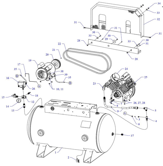 GC3A-60-SSC Single &amp; Three Phase Assembly Parts By Jenny