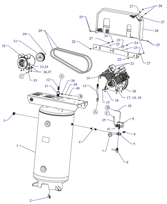 GC3A-60V-SSC Single &amp; Three Phase Assembly Parts By Jenny