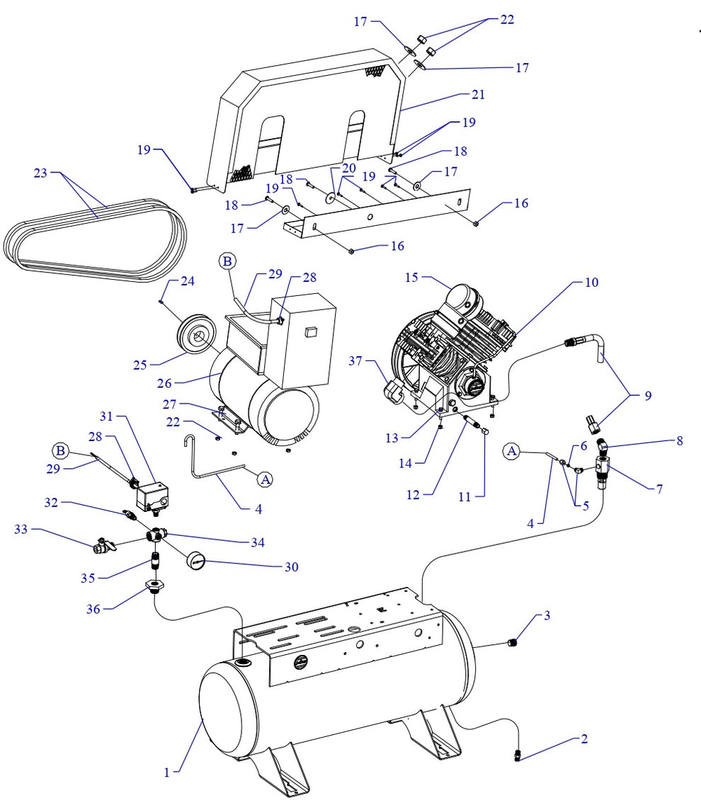 GC5A-17-SSC Single &amp; Three Phase Assembly Parts By Jenny