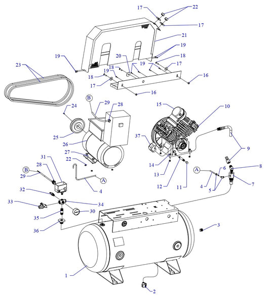 GC5A-30-SSC Single &amp; Three Phase Assembly Parts By Jenny