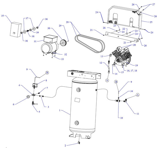 GC5A-60V-SSC Single &amp; Three Phase Assembly Parts By Jenny