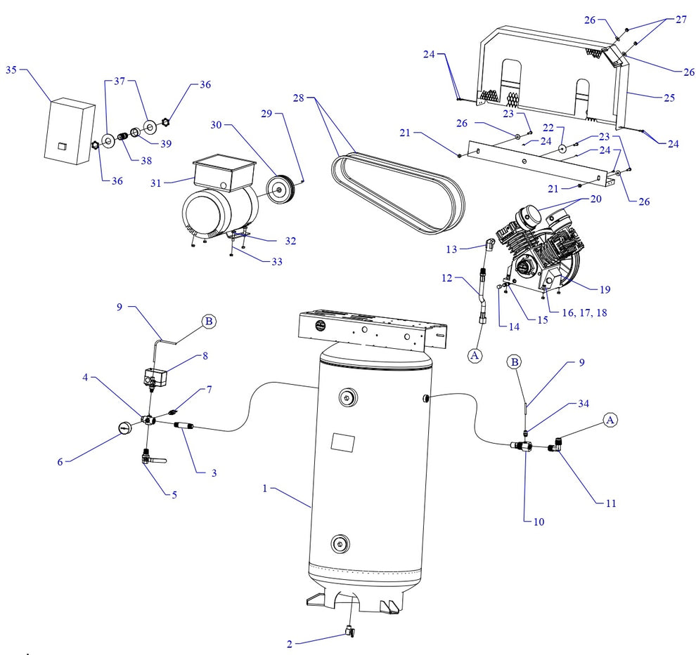 GC5A-60V-SSC Single &amp; Three Phase Assembly Parts By Jenny