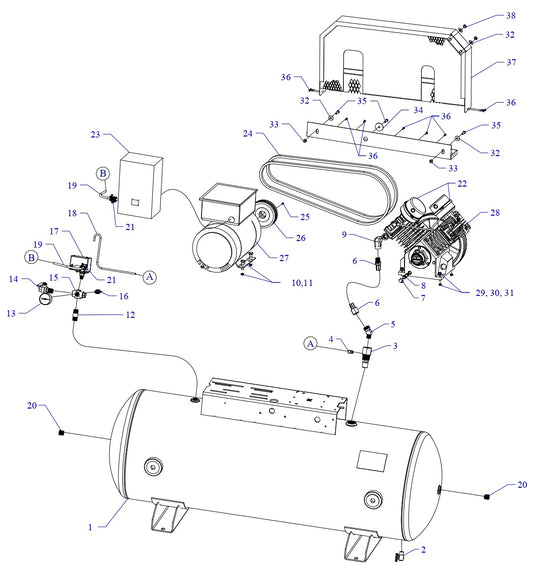 GC5A-80-SSC Single &amp; Three Phase Assembly Parts By Jenny