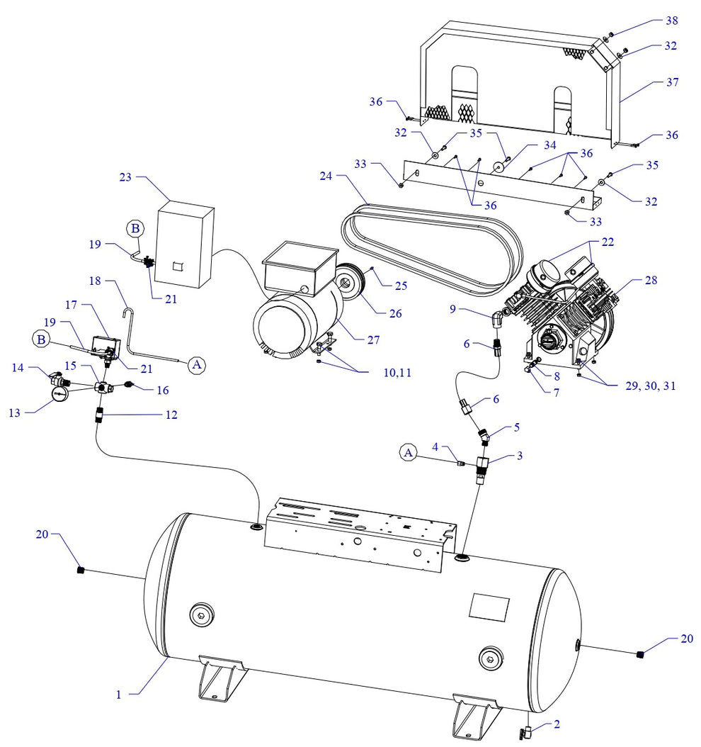 GC5A-80-SSC Single &amp; Three Phase Assembly Parts By Jenny