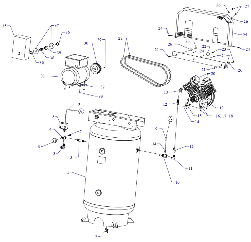 GC5A-80V-SSC Single &amp; Three Phase Assembly Parts By Jenny