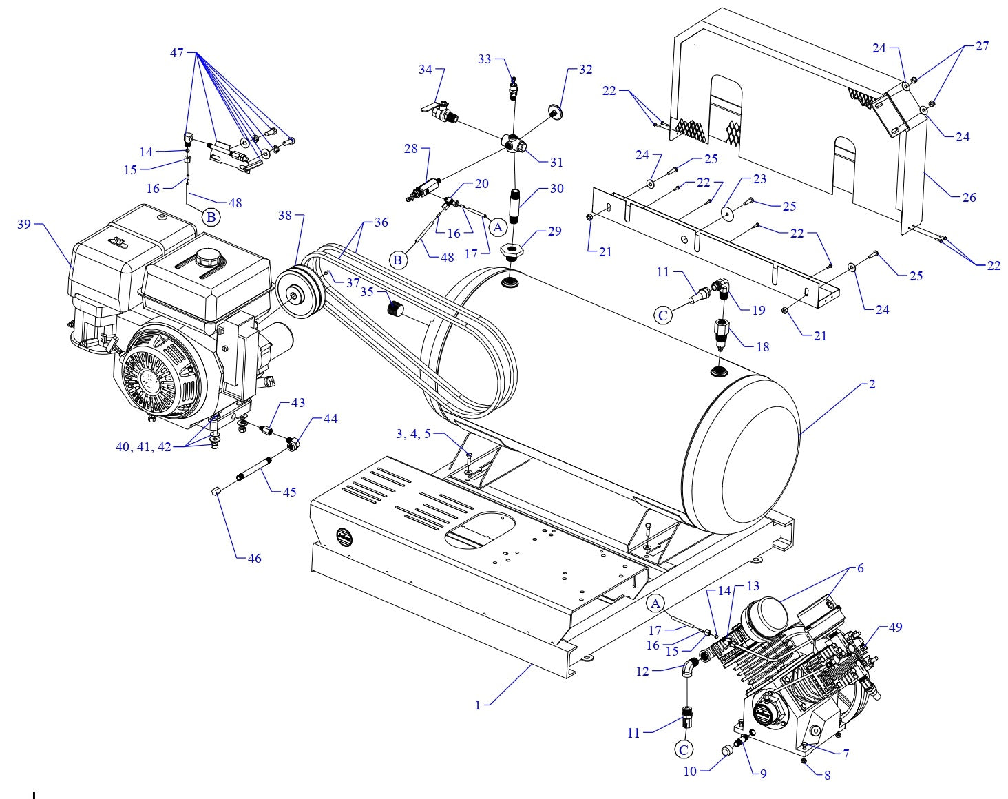 GC8HGA-SM-CRC Assembly Parts By Jenny
