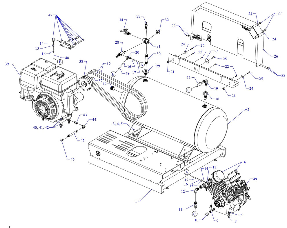GC8HGA-SM-CRC Assembly Parts By Jenny