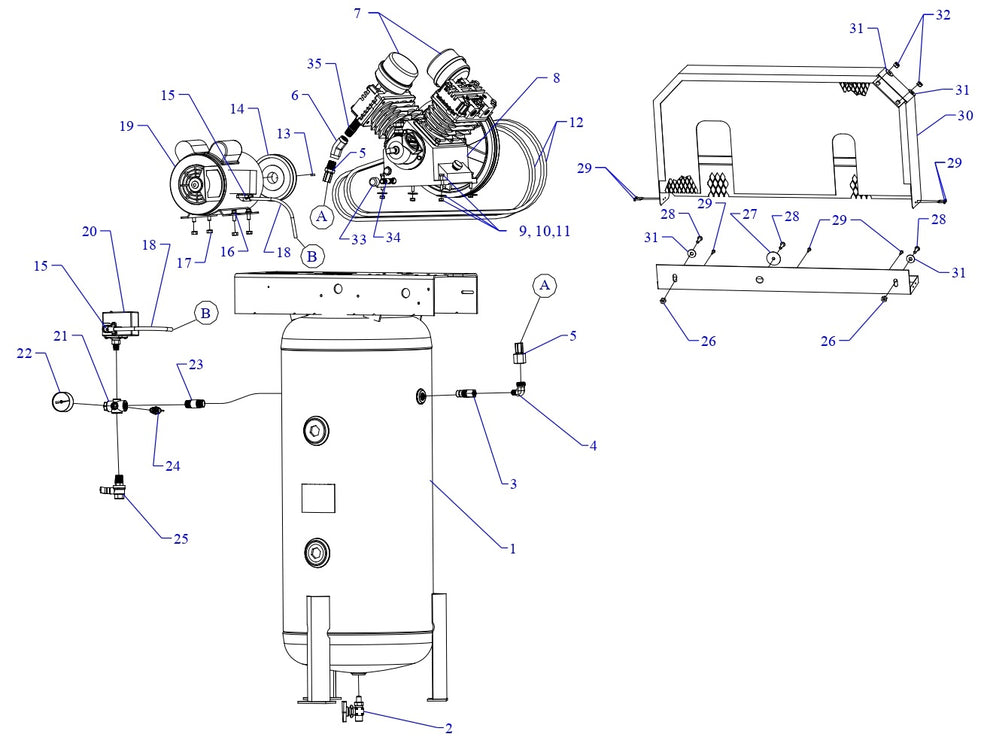 GT2B-30V-SSC Single &amp; Three Phase Assembly Parts By Jenny