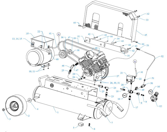GT5B-15P2-DCS Assembly Parts By Jenny