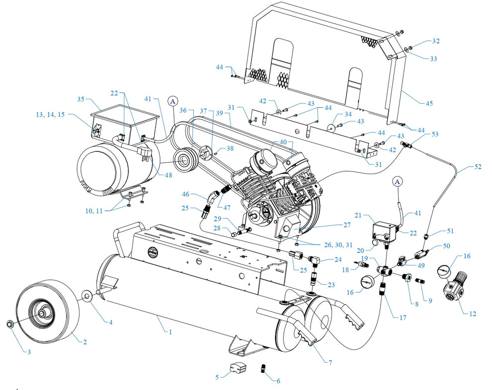 GT5B-15P2-DCS Assembly Parts By Jenny