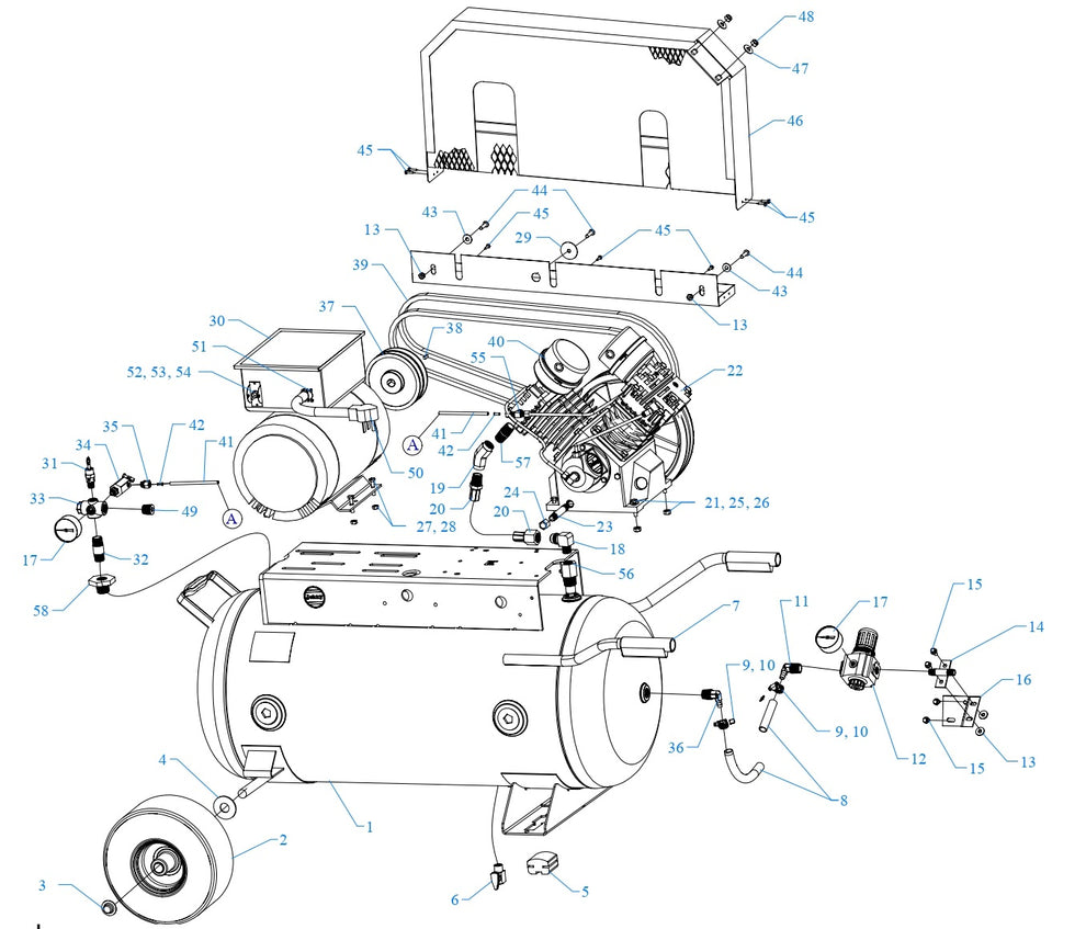 GT5B-30P-CRC Assembly Parts By Jenny