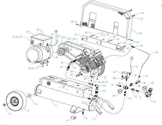 GT5B-8P2-DCS Assembly Parts By Jenny