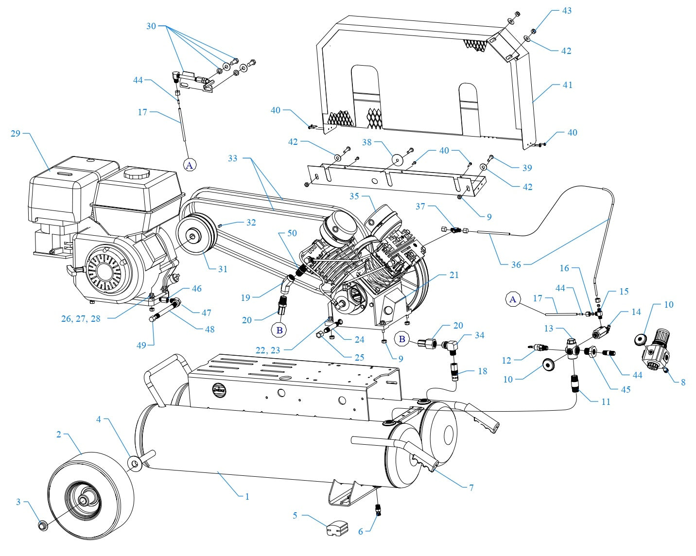 GT8HGB-15P2-CRC Assembly Parts By Jenny
