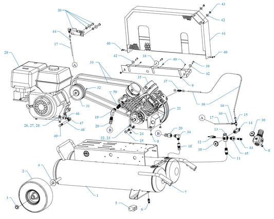 GT8HGB-15P2-CRC Assembly Parts By Jenny