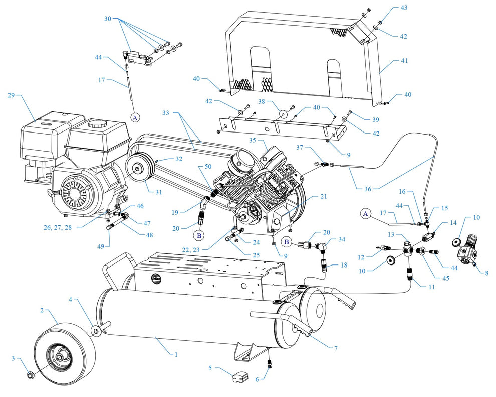 GT8HGB-15P2-CRC Assembly Parts By Jenny