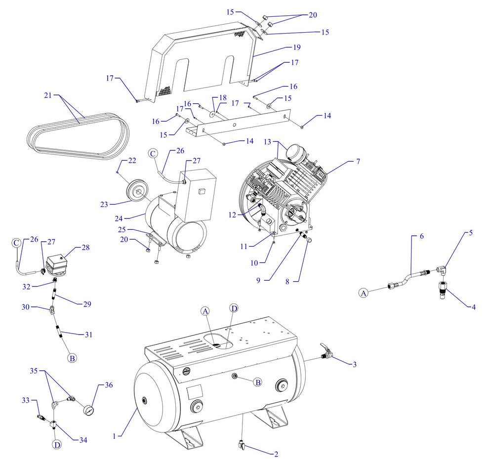 J5S-30UMS Single Phase Fire Sprinkler Assembly Parts By Jenny