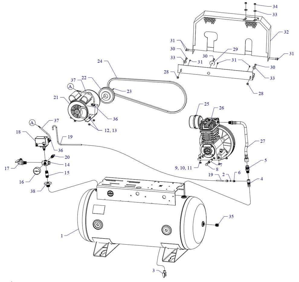 K15A-30-SSC Single &amp; Three Phase Assembly Parts By Jenny