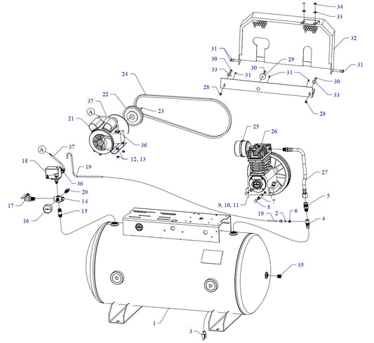 K15A-60-SSC Single &amp; Three Phase Assembly Parts By Jenny
