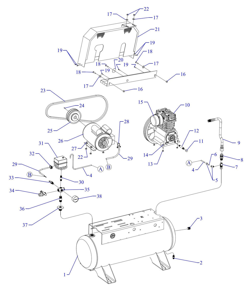 K15S-17UMS Single Phase Fire Sprinkler Assembly Parts By Jenny