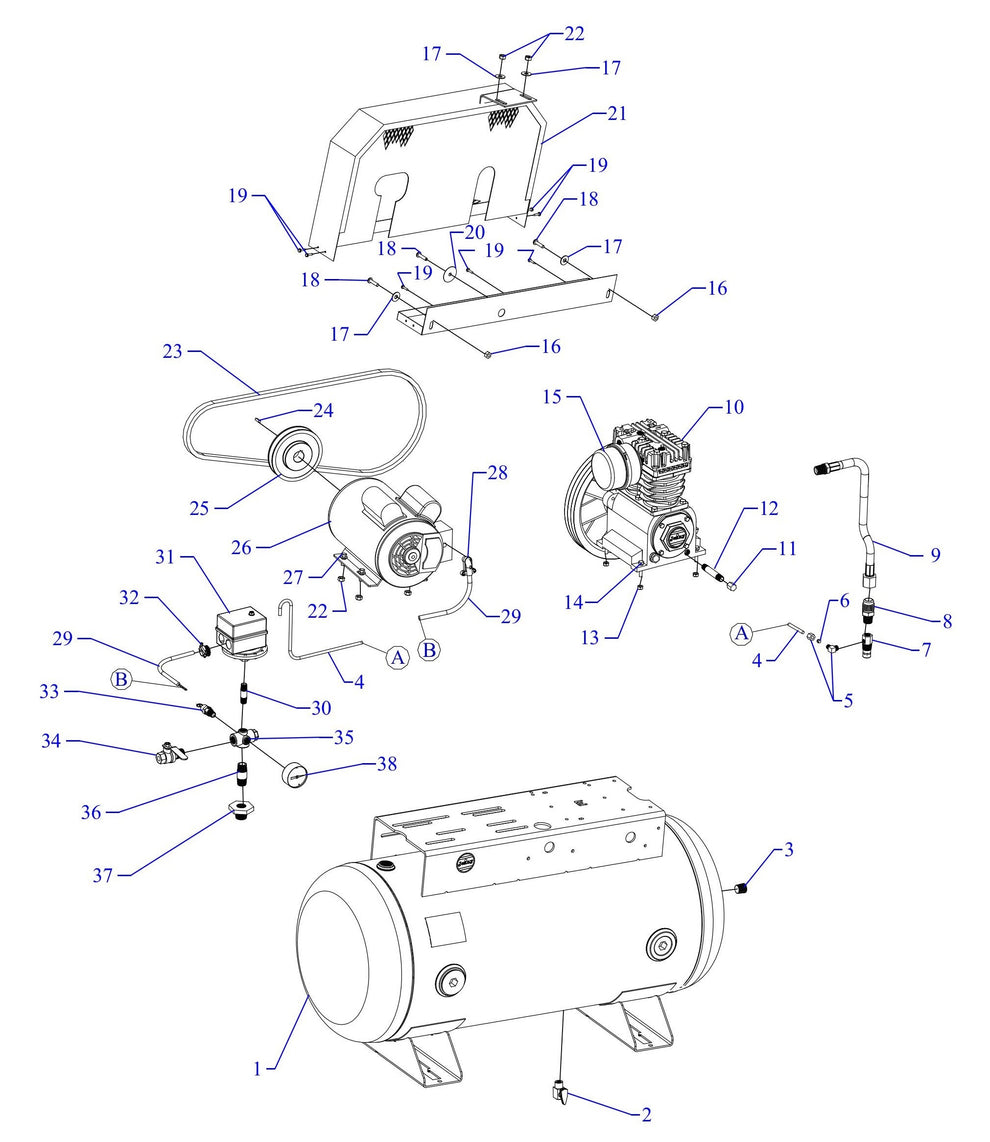 K15S-30UMS Single Phase Fire Sprinkler Assembly Parts By Jenny