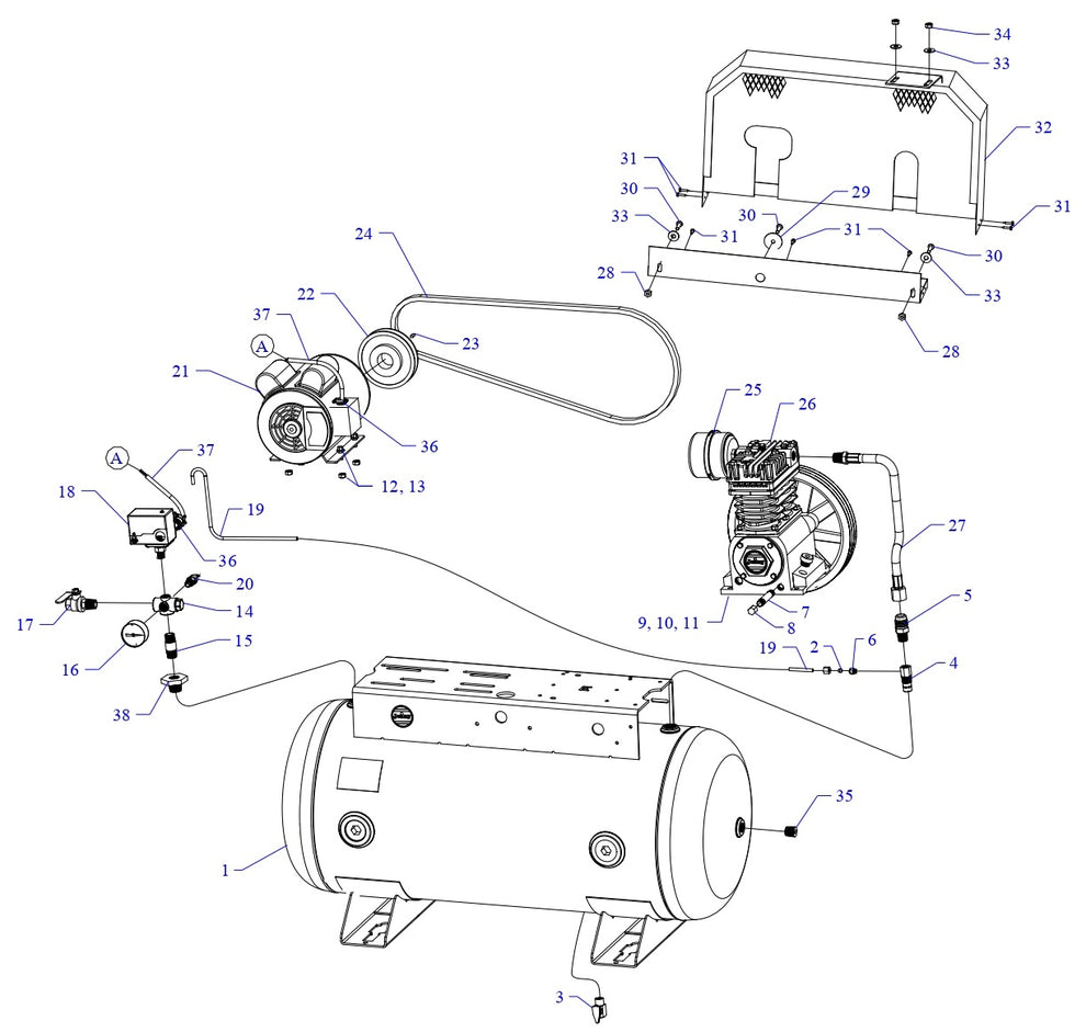 K1A-30-SSC Single &amp; Three Phase Assembly Parts By Jenny