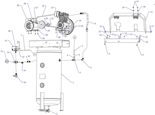 K2A-30V-SSC Single &amp; Three Phase Assembly Parts By Jenny