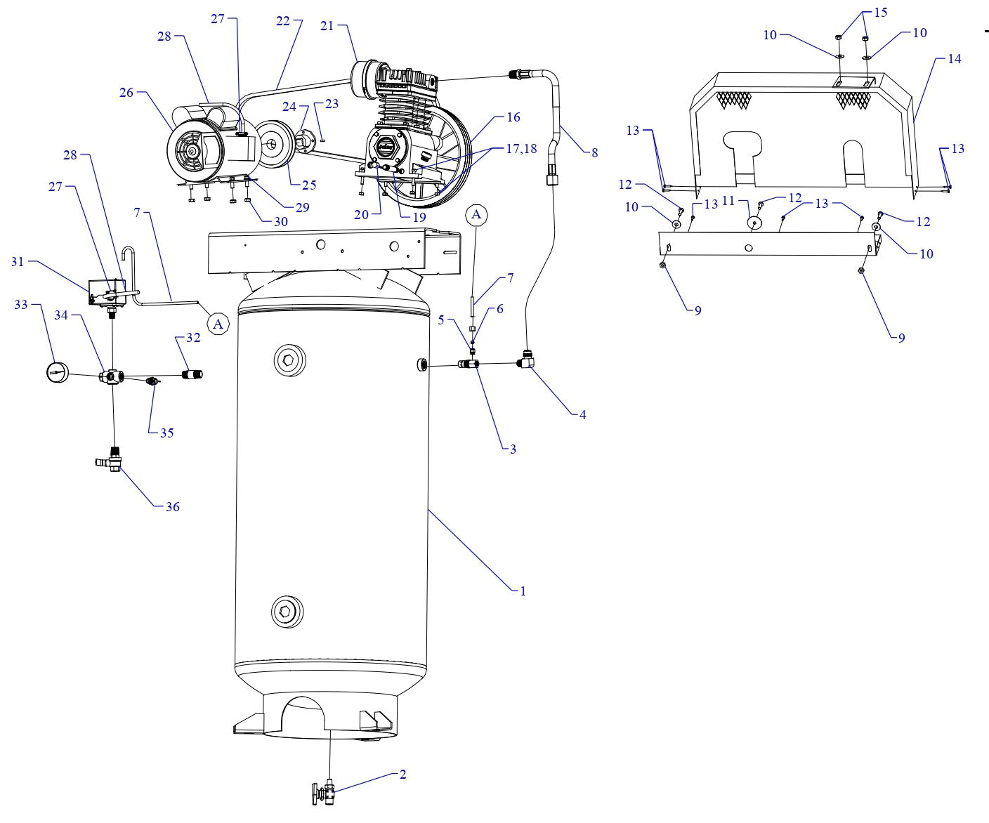 K2A-60V-SSC Single &amp; Three Phase Assembly Parts By Jenny