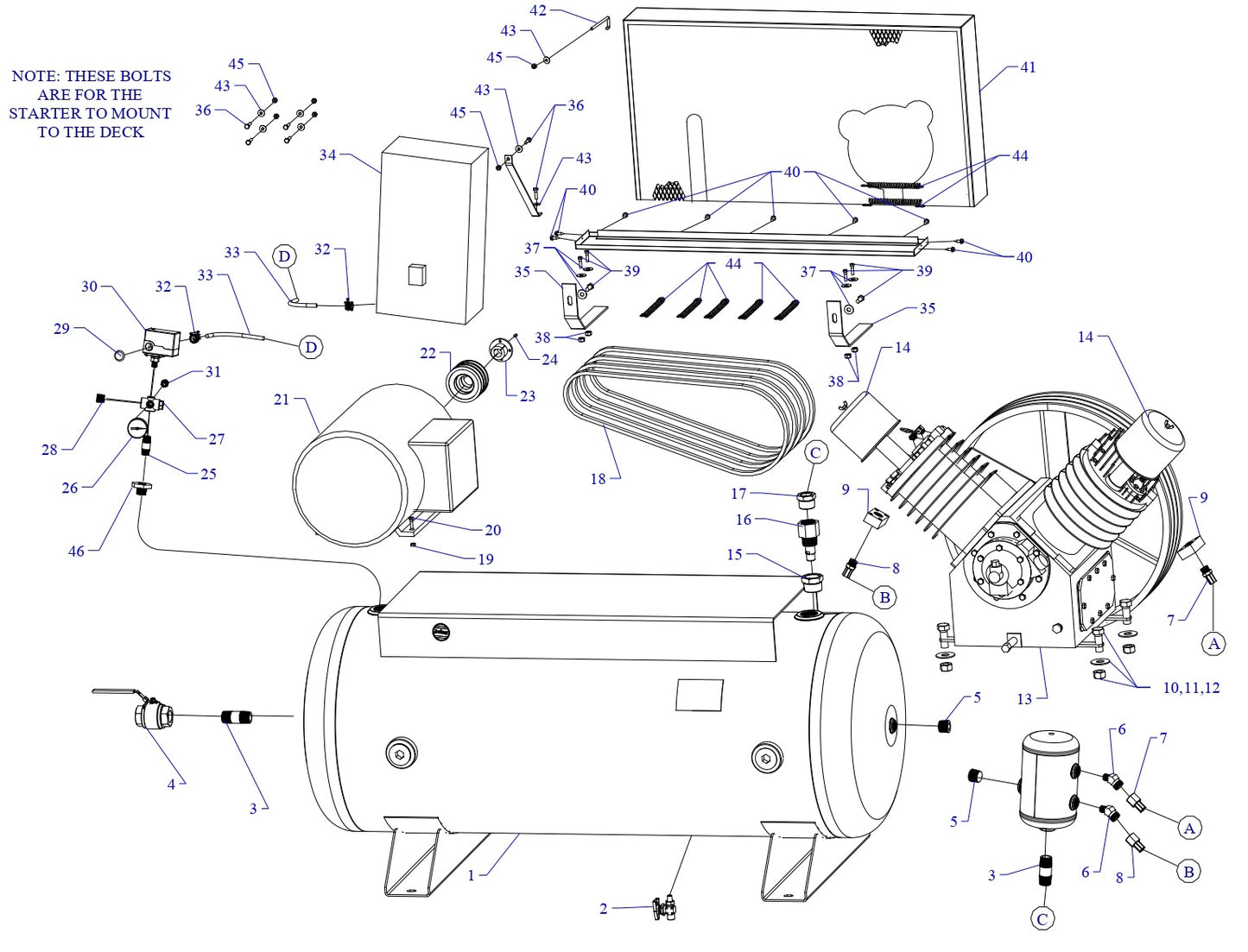 T20B-120-SSC Three Phase Assembly Parts By Jenny