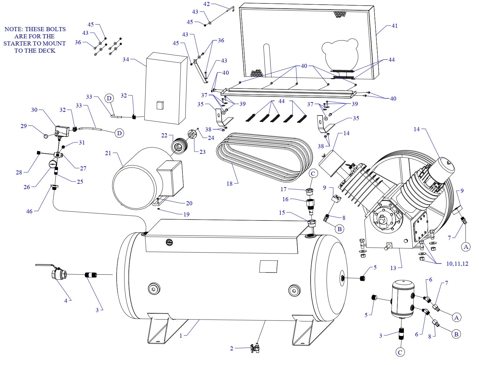 T20B-120-SSC Three Phase Assembly Parts By Jenny