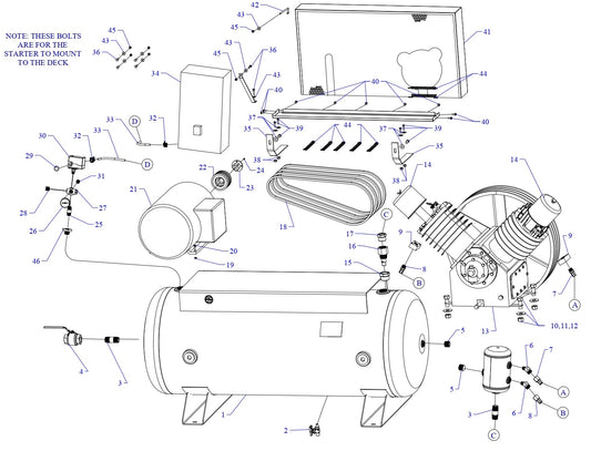 T20B-120-SSC Three Phase Assembly Parts By Jenny