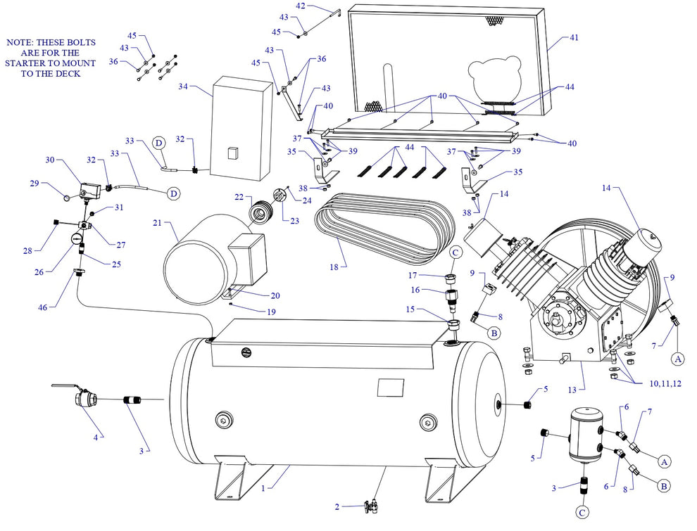 T20B-120-SSC Three Phase Assembly Parts By Jenny