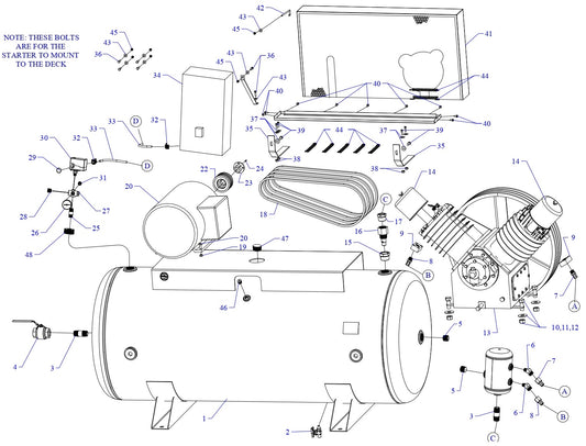 T20B-240-SSC Three Phase Assembly Parts By Jenny