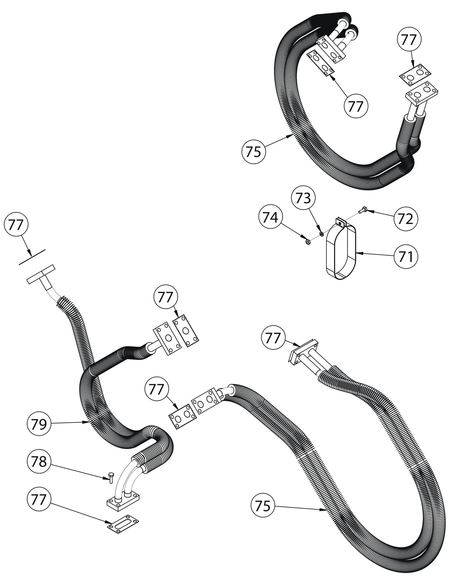 T25B-B T Pump Assembly-2 Parts