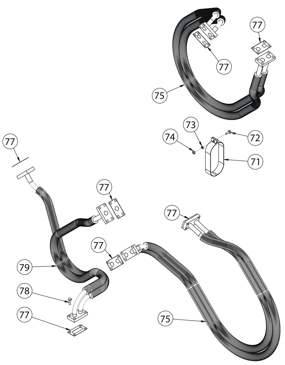 T25B-B T Pump Assembly-2 Parts