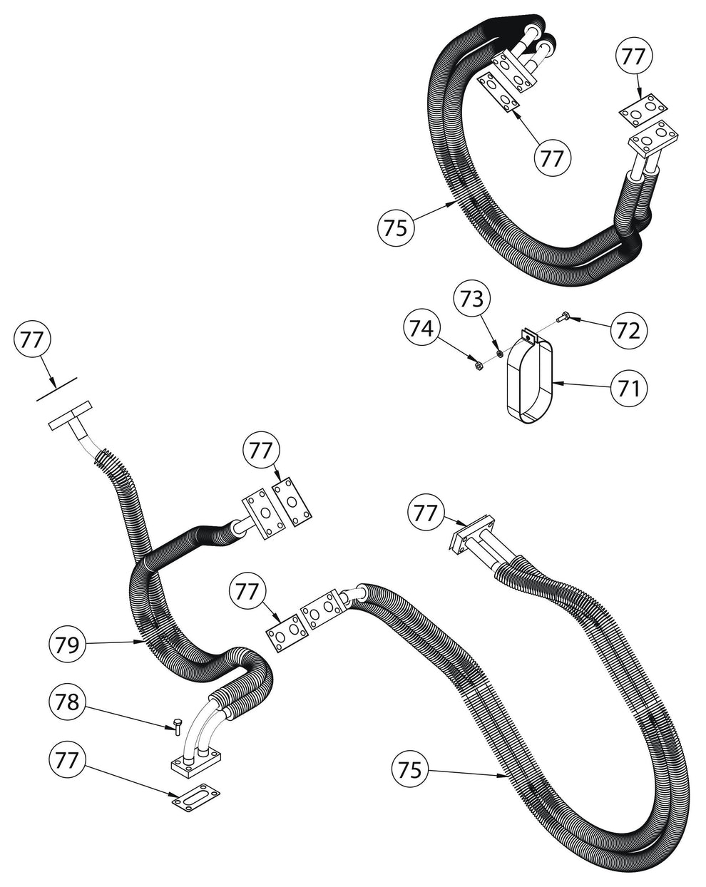 T25C-120C-SSC Air Compressor Assembly-2 Parts