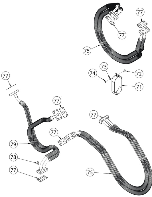 T25KGB-B T Pump Assembly-2 Parts