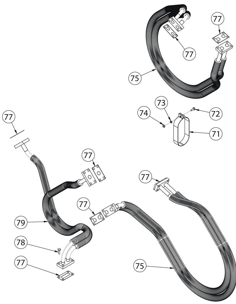 T25KGB-B T Pump Assembly-2 Parts